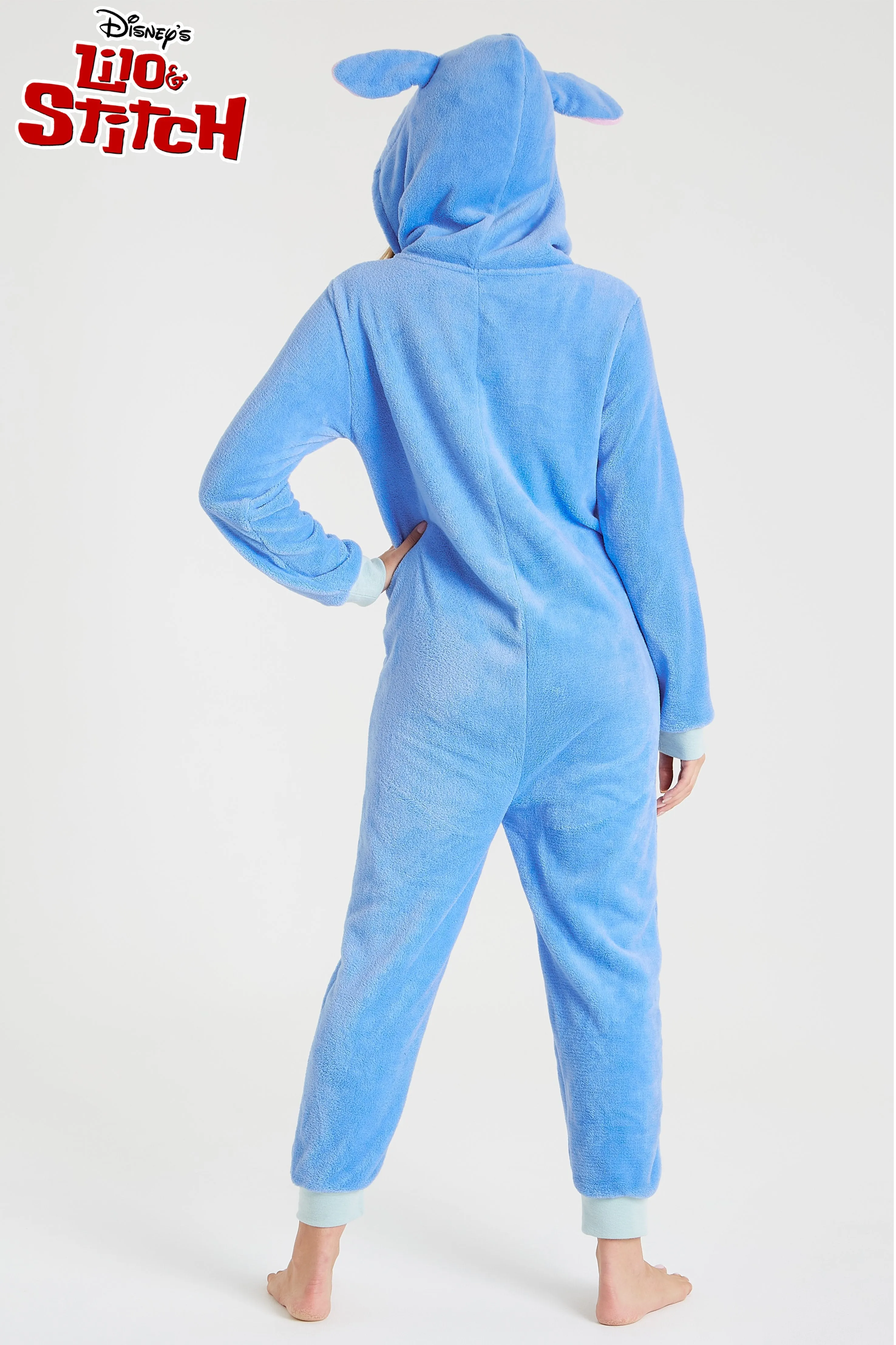 Disney Lilo and Stitch Onesie, Warm Sleepwear for Women