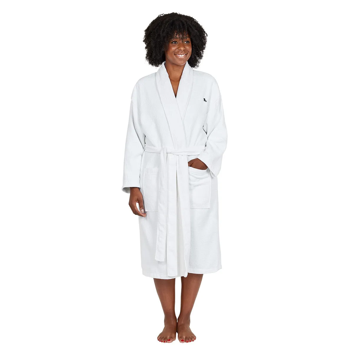 Dock & Bay Bath Robe - Crystal White - Outlet