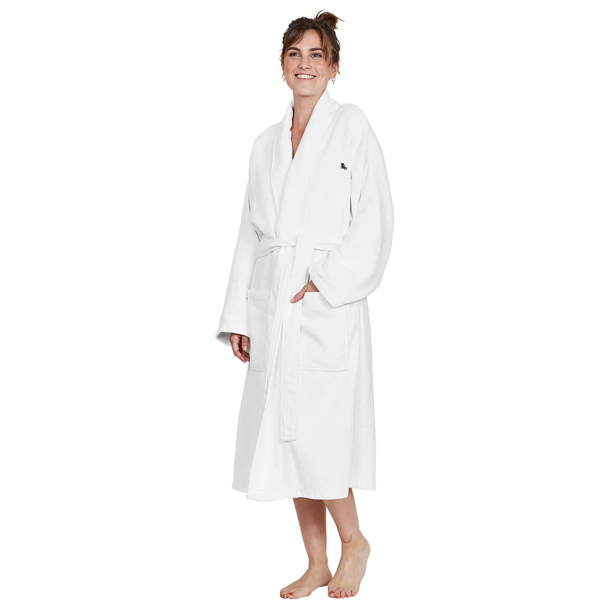 Dock & Bay Bath Robe - Crystal White - Outlet