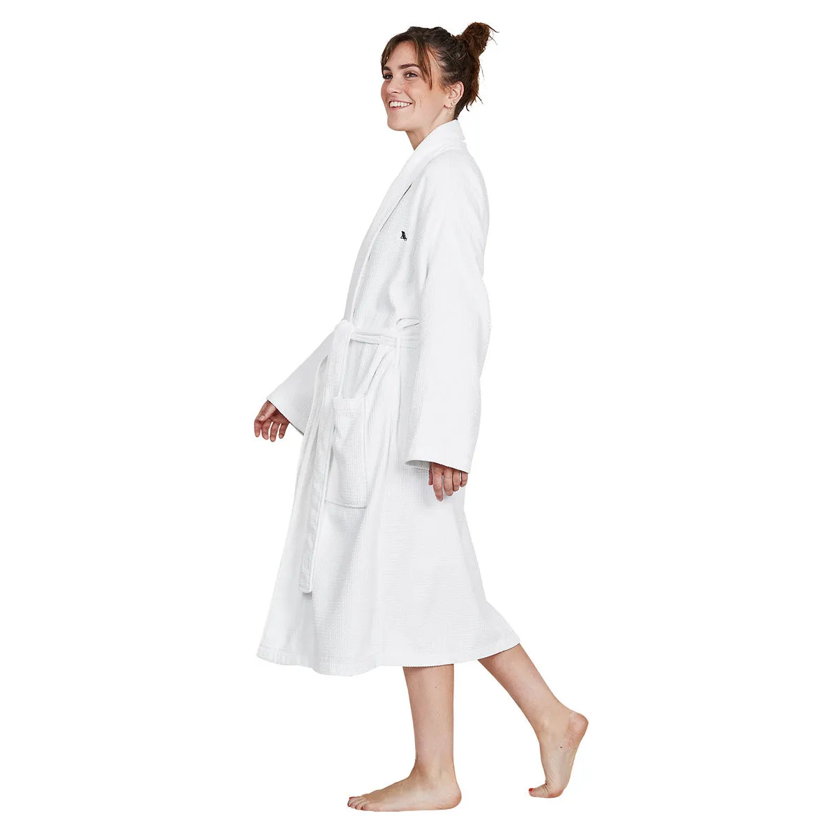 Dock & Bay Bath Robe - Crystal White - Outlet