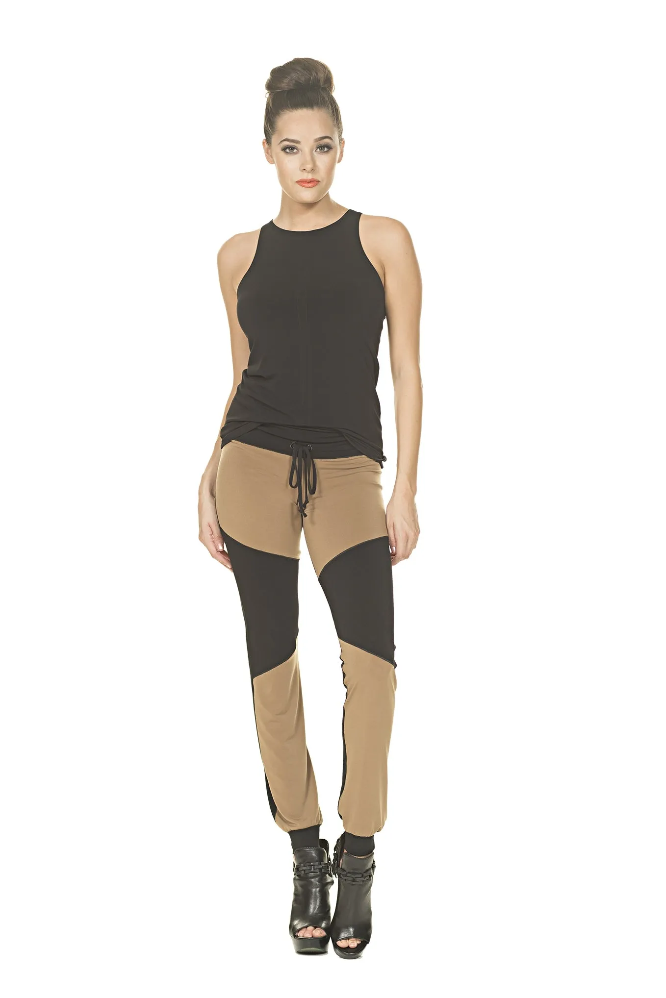 Drawstring WB Two Tone Jogger