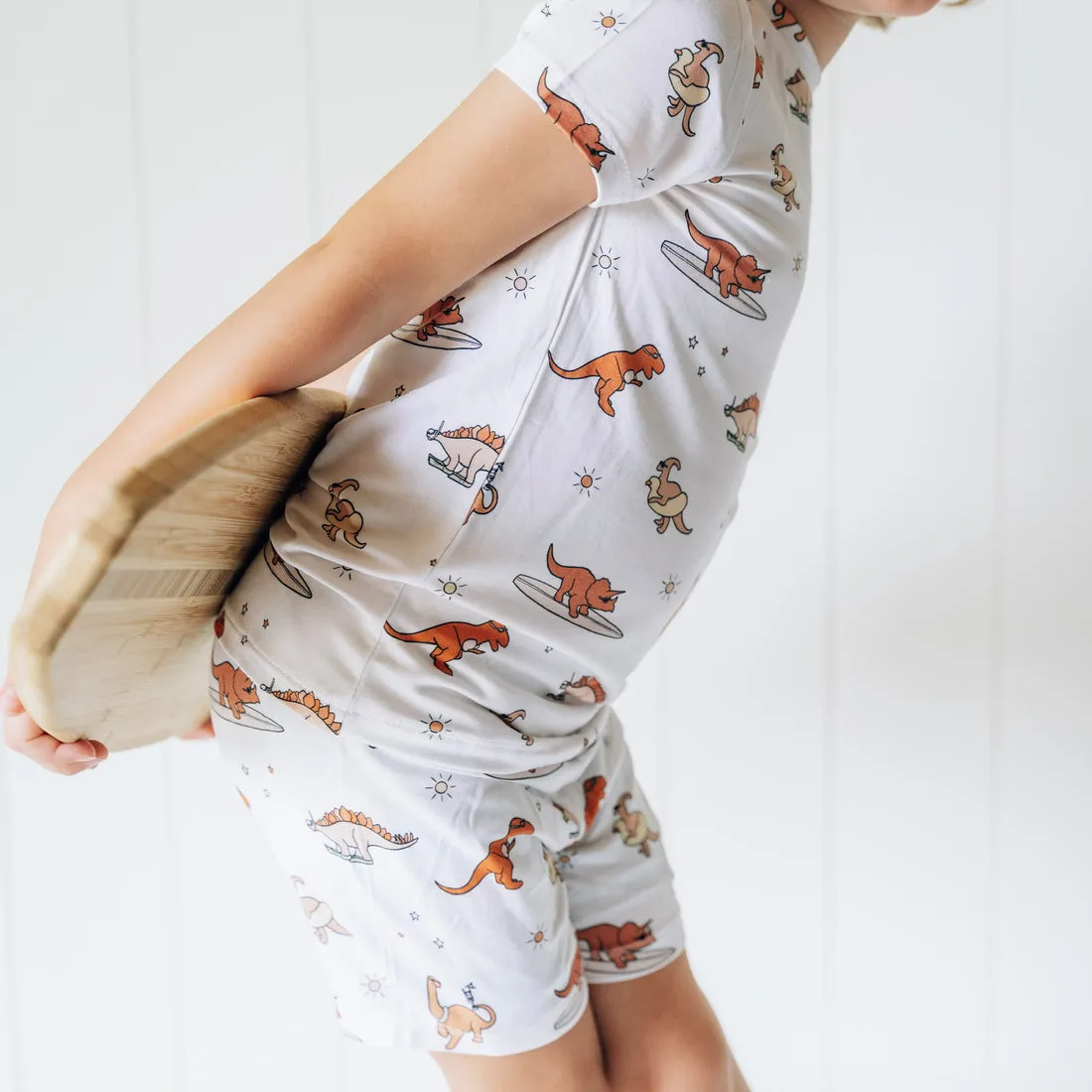 Dream Big Little Co. Dinomite Summer Dream Short Set