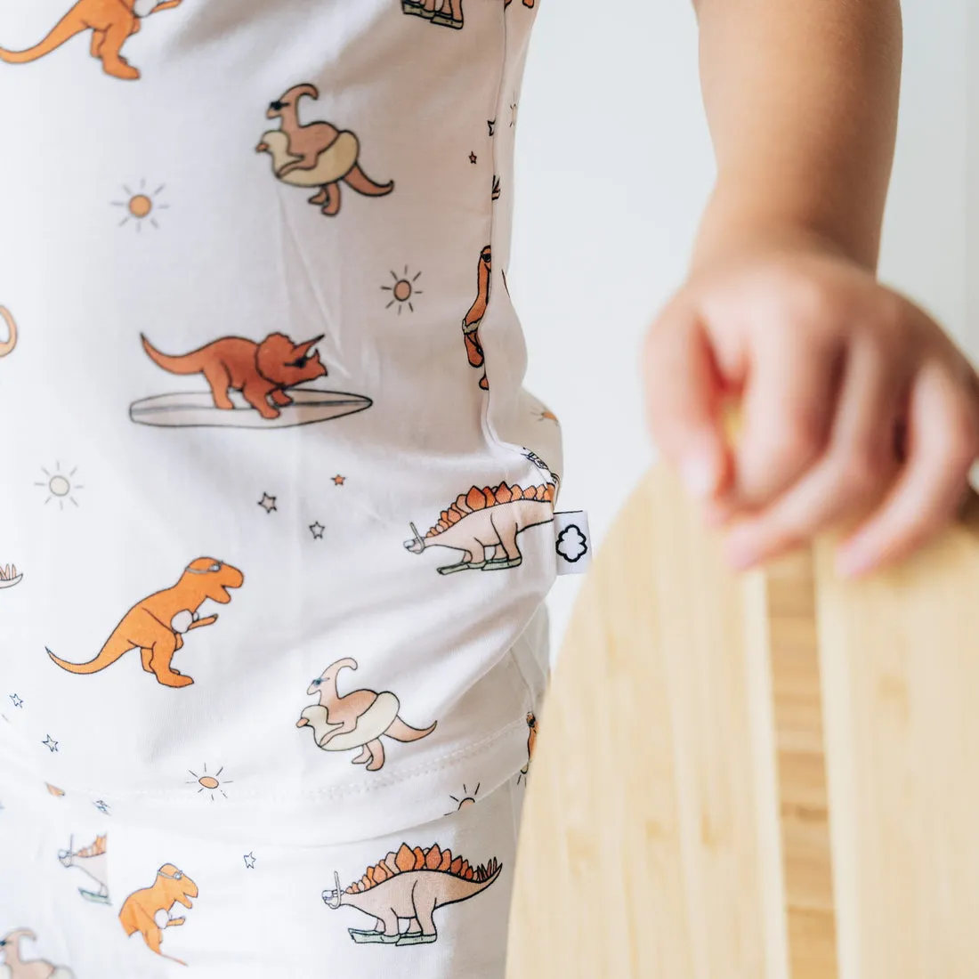 Dream Big Little Co. Dinomite Summer Dream Short Set