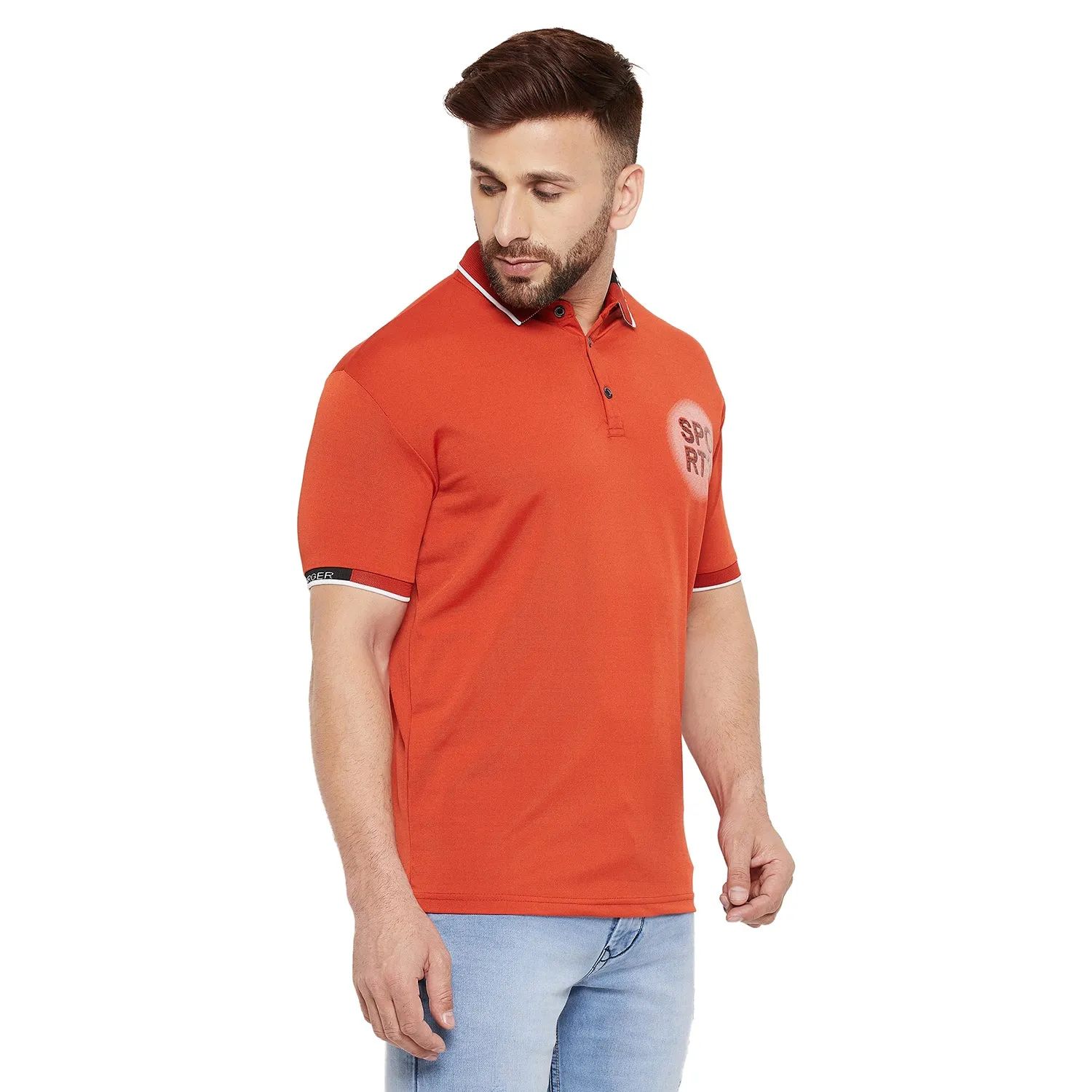 Duke Stardust Men Half Sleeve Cotton T-shirt (LF5043)