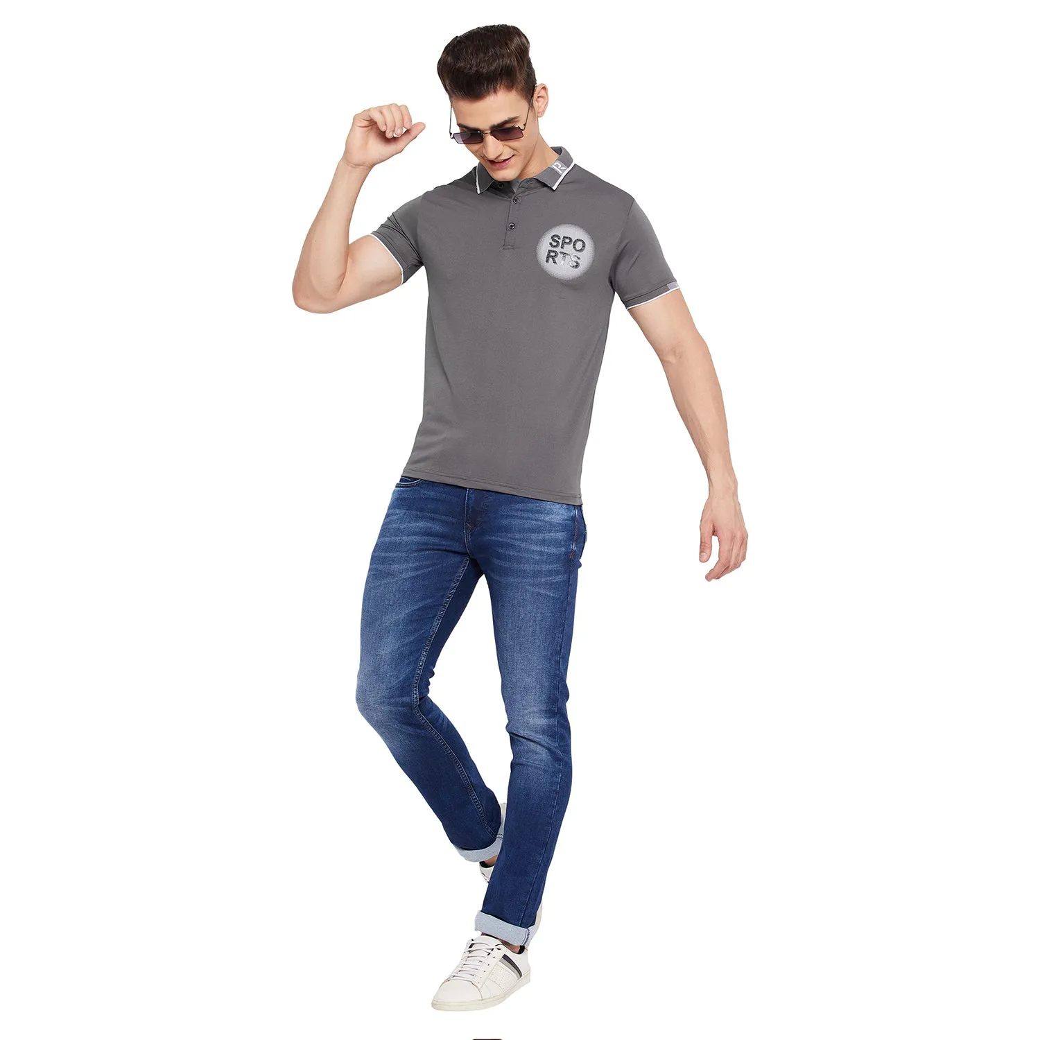 Duke Stardust Men Half Sleeve Cotton T-shirt (LF5043)