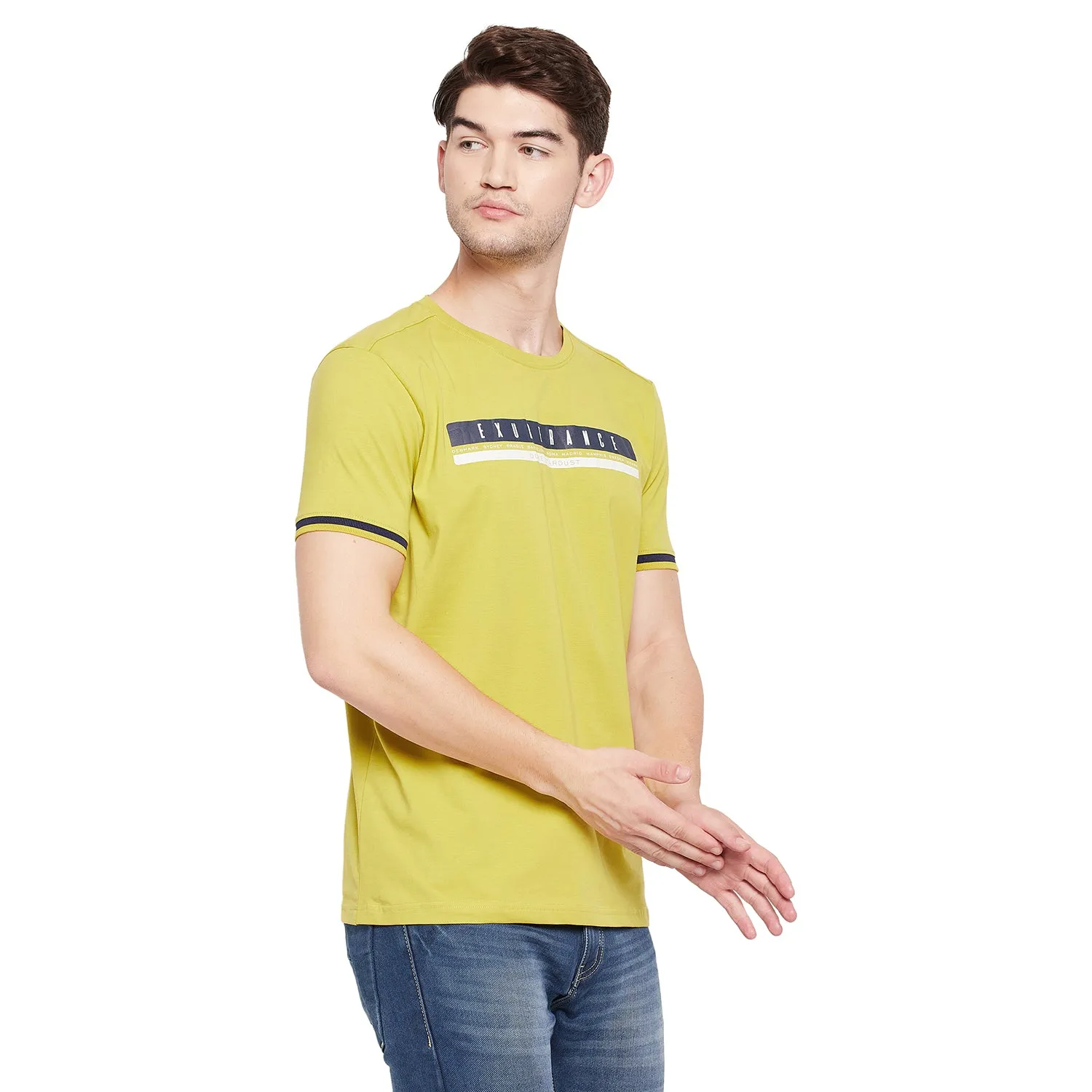 Duke Stardust Men Half Sleeve Cotton T-shirt (LF5264)