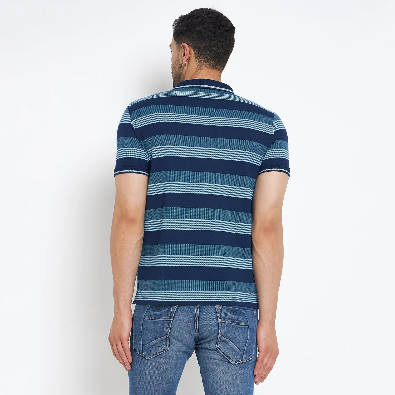 Duke Stardust Men Half Sleeve Cotton T-shirt (LF7081)