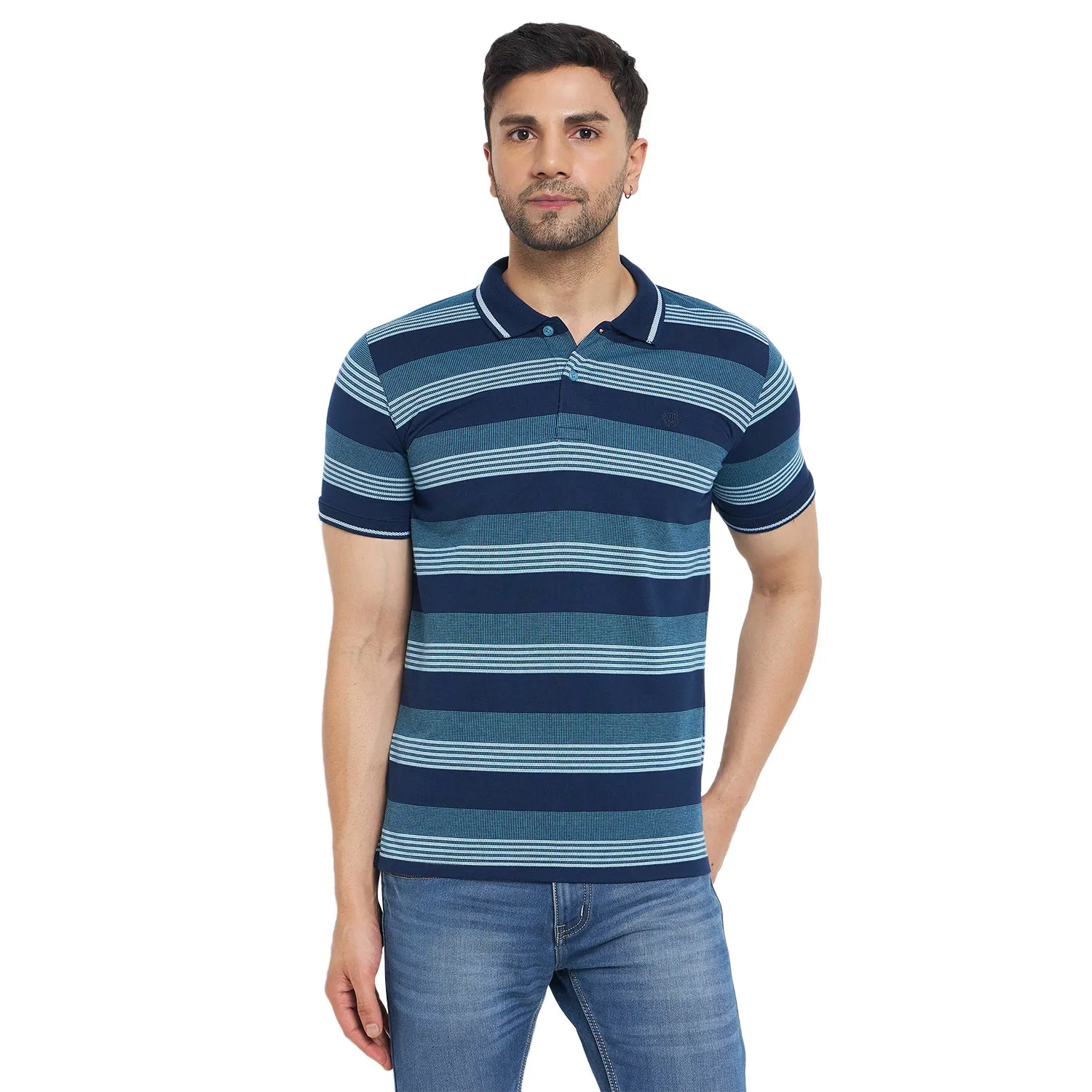 Duke Stardust Men Half Sleeve Cotton T-shirt (LF7081)