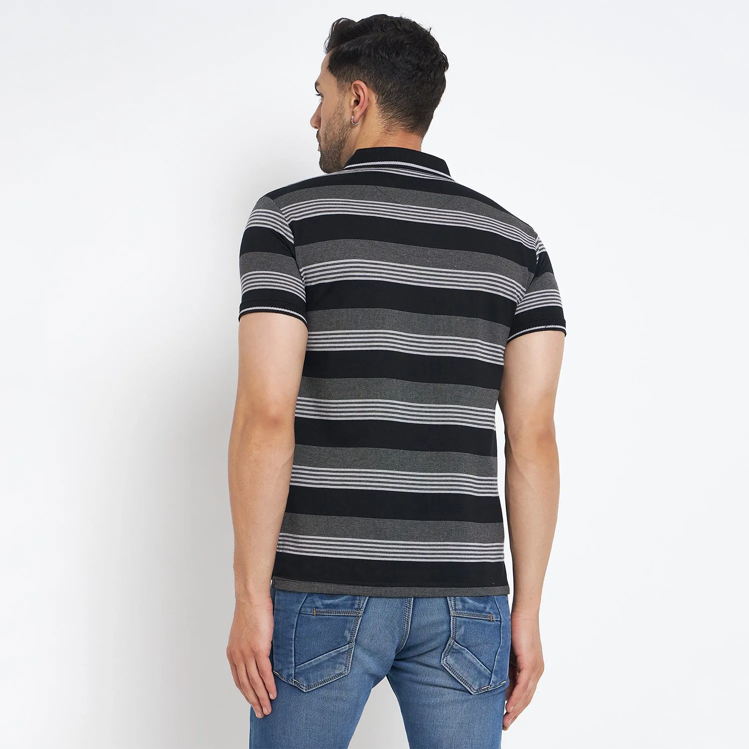 Duke Stardust Men Half Sleeve Cotton T-shirt (LF7081)