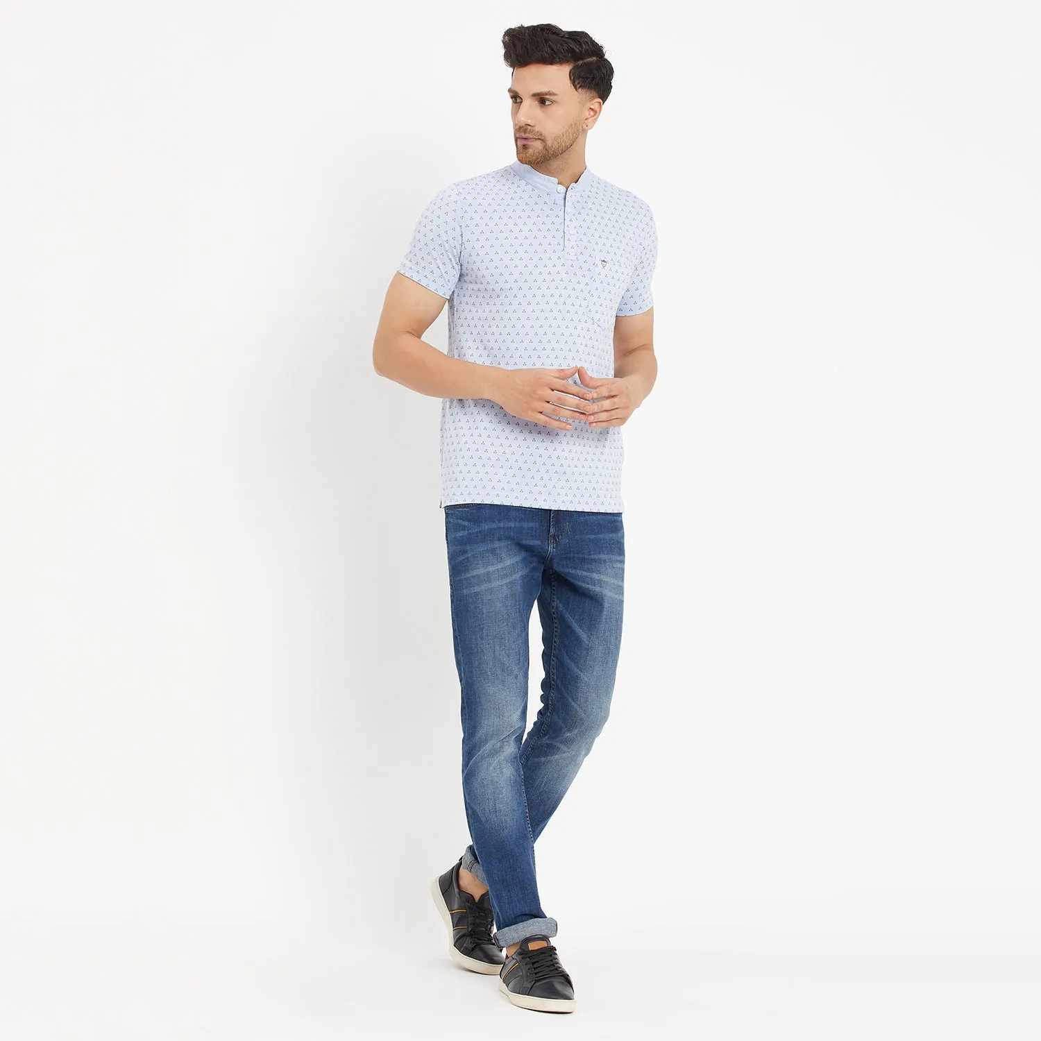 Duke Stardust Men Half Sleeve Cotton T-shirt (ONLF251)