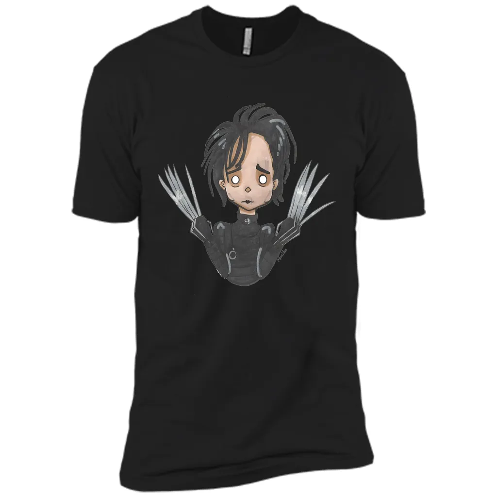 Edward Scissorhands-Cartoon graphic T-Shirt