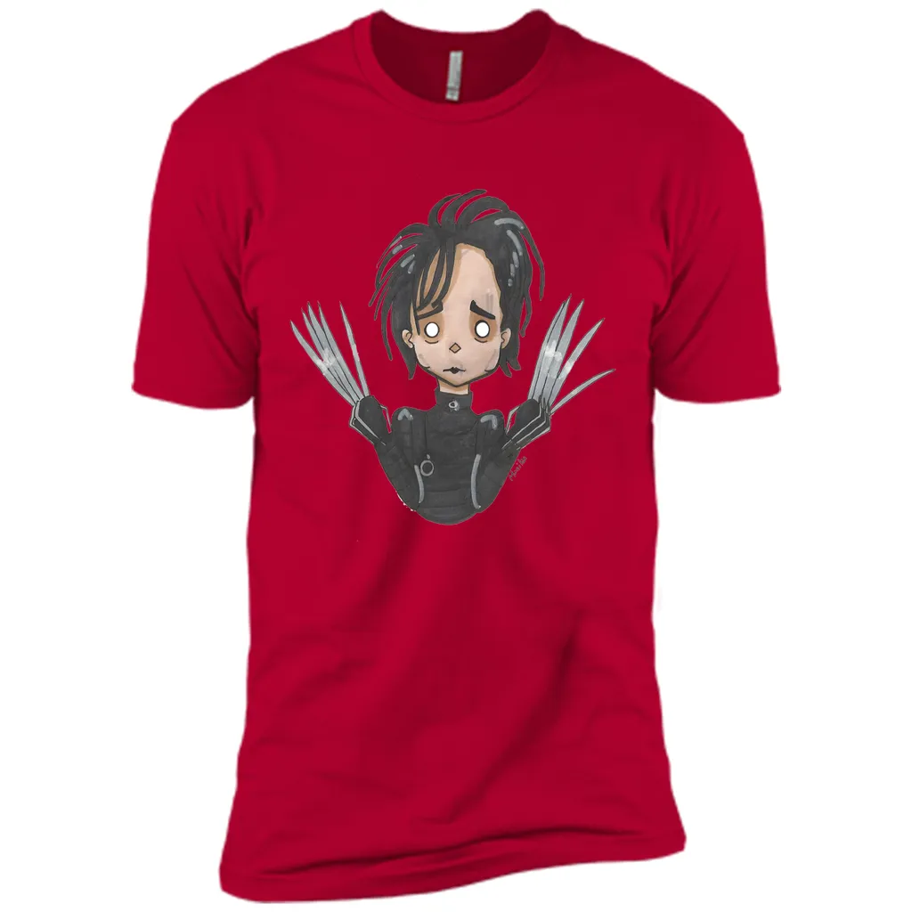 Edward Scissorhands-Cartoon graphic T-Shirt