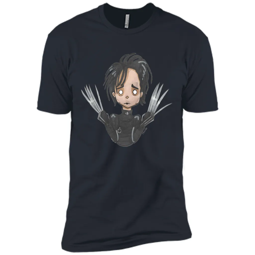 Edward Scissorhands-Cartoon graphic T-Shirt