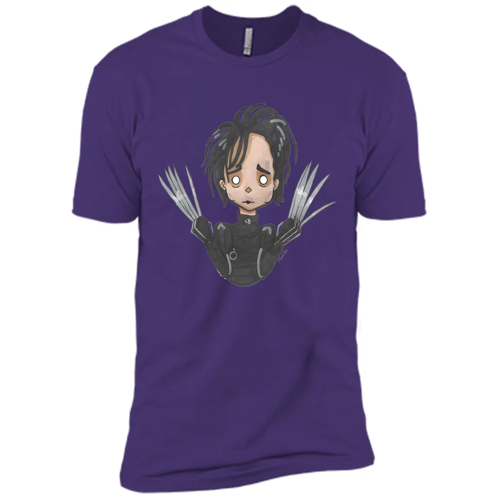 Edward Scissorhands-Cartoon graphic T-Shirt