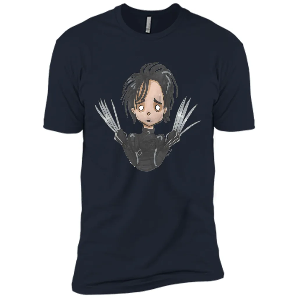 Edward Scissorhands-Cartoon graphic T-Shirt