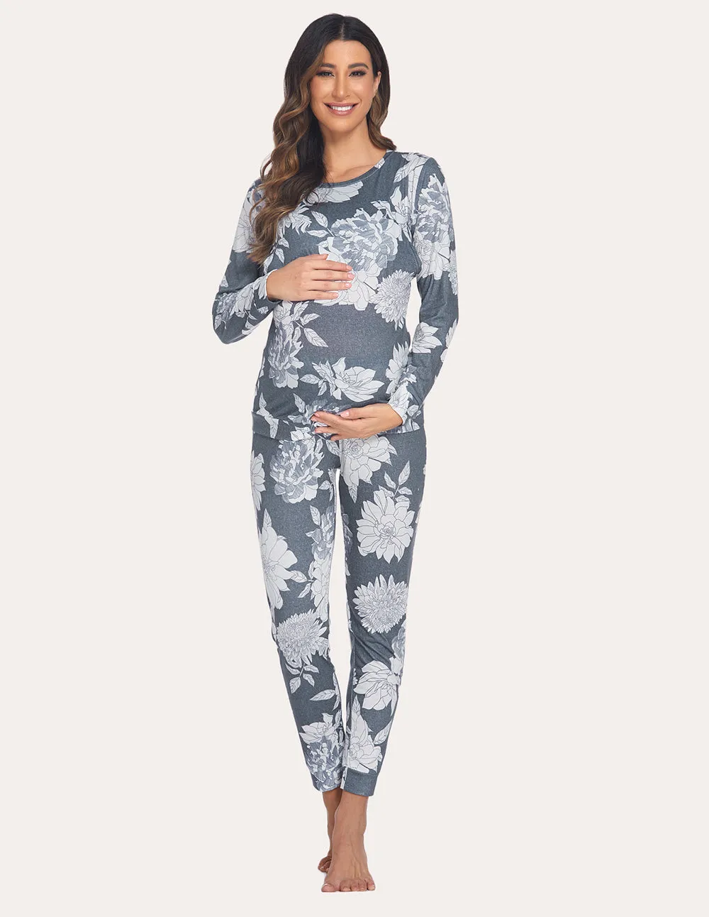 Ekouaer Materntiy Nursing Pajamas Set (US Only)