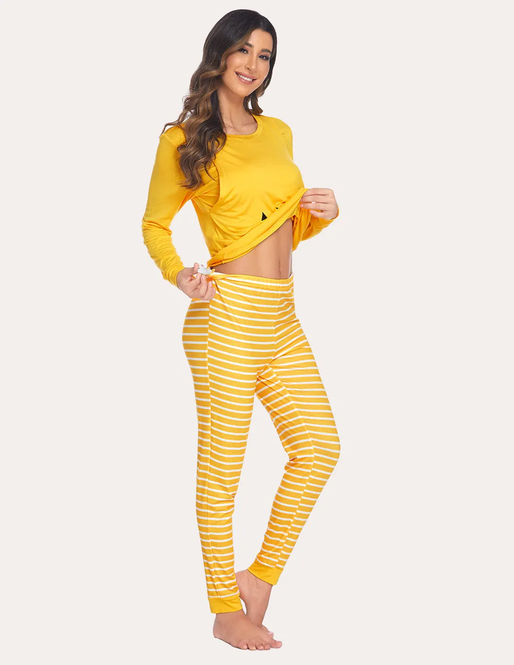 Ekouaer Materntiy Nursing Pajamas Set (US Only)