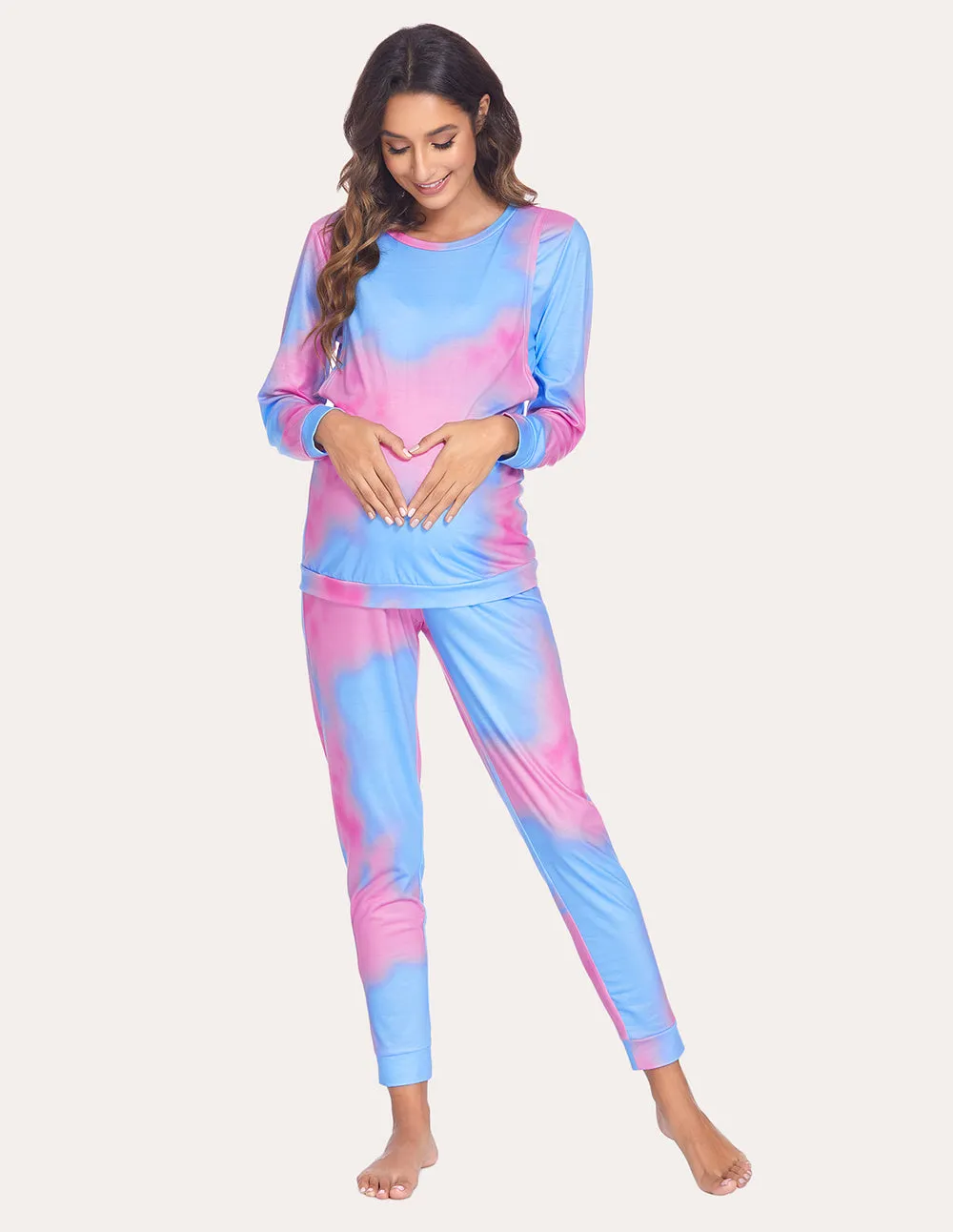 Ekouaer Materntiy Nursing Pajamas Set (US Only)
