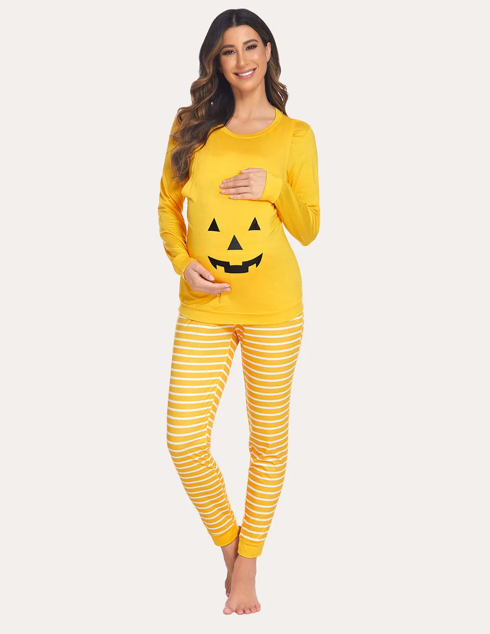 Ekouaer Materntiy Nursing Pajamas Set (US Only)