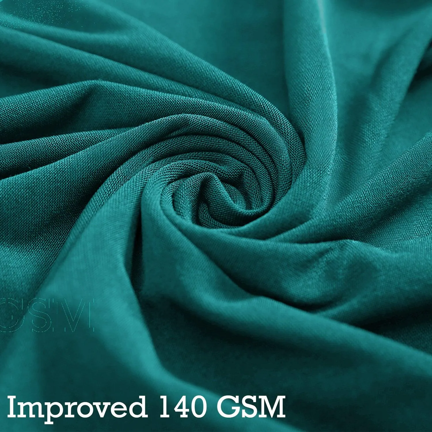 Elastic Stretchable Dining Chair Cover with Frill, Teal