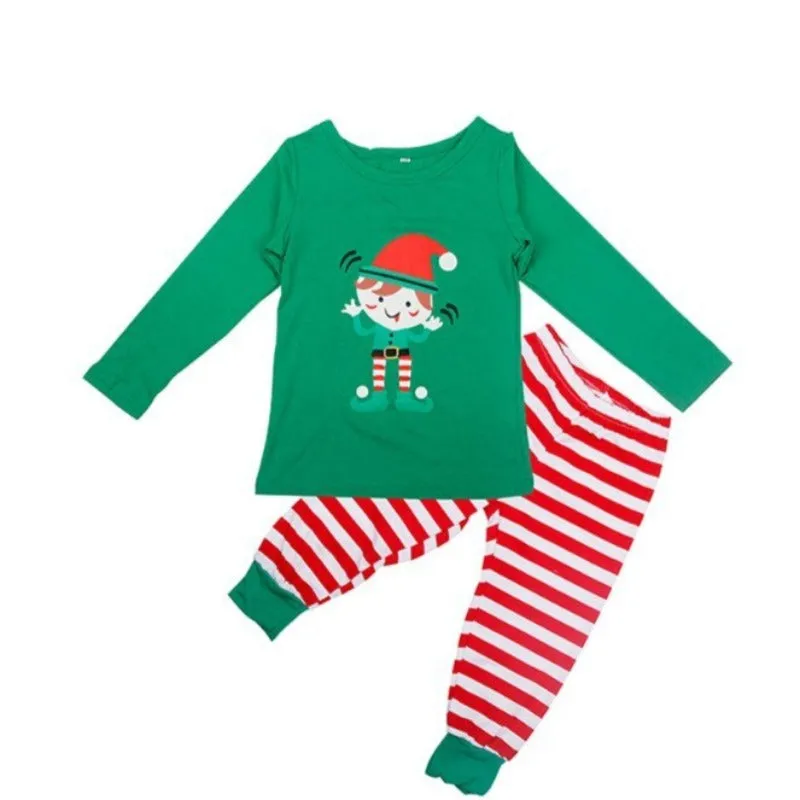 Elf Christmas Family Matching Pajama Set