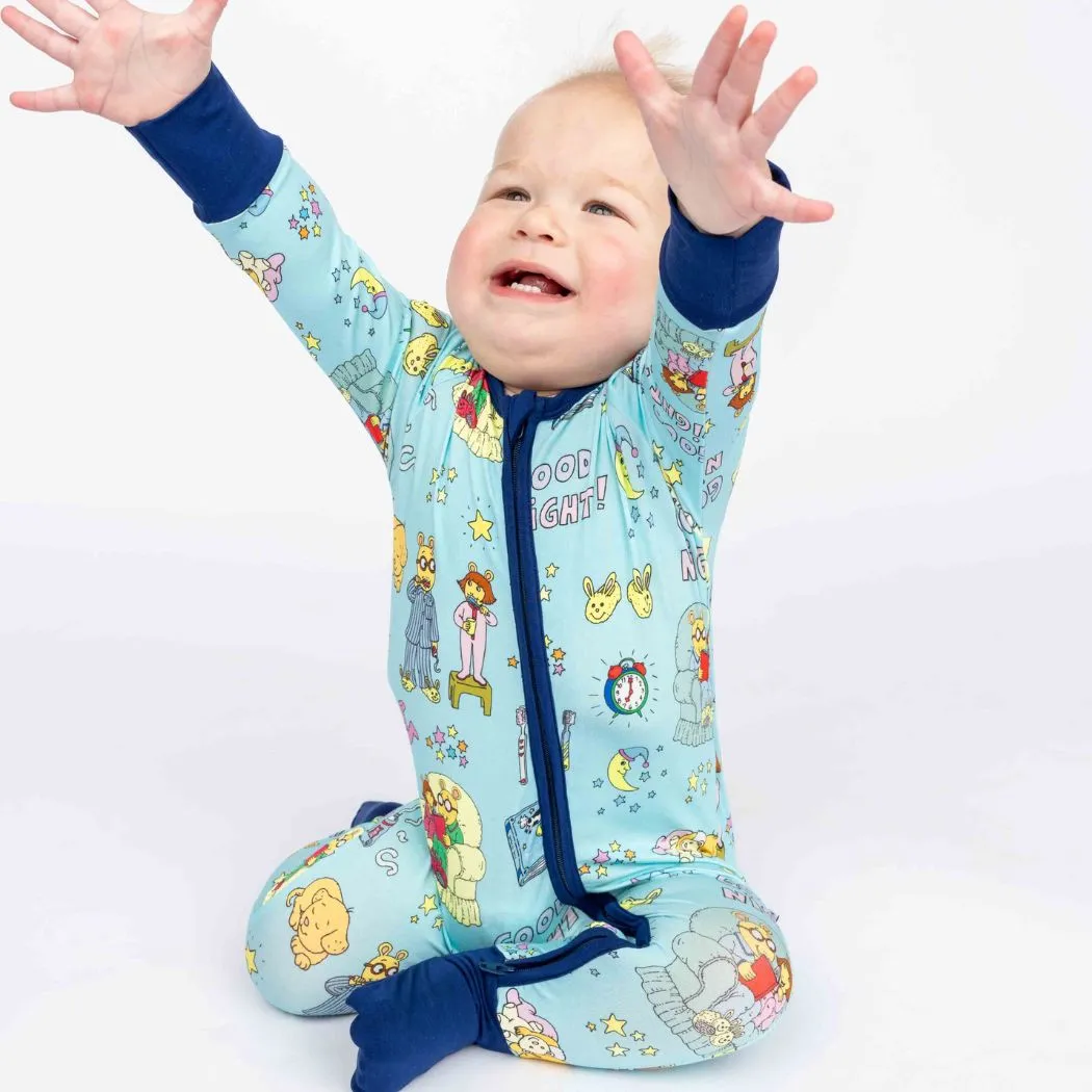 Emerson and Friends Good Night Arthur™ Bamboo Convertible Romper Baby Pajamas