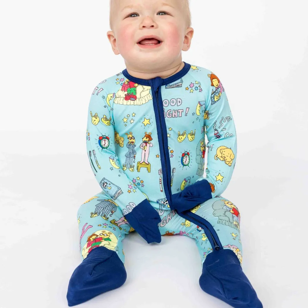 Emerson and Friends Good Night Arthur™ Bamboo Convertible Romper Baby Pajamas