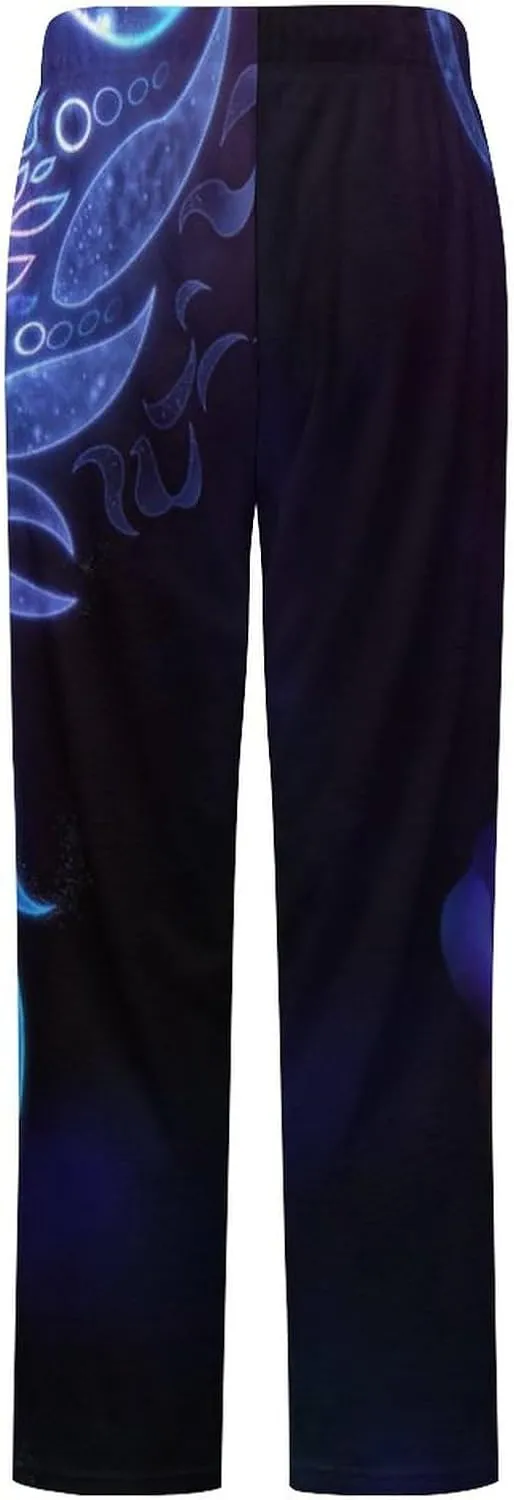 Fairy Dragon Women's Flannel Pajama Pants Fleece Lounge Sleep Bottoms PJ