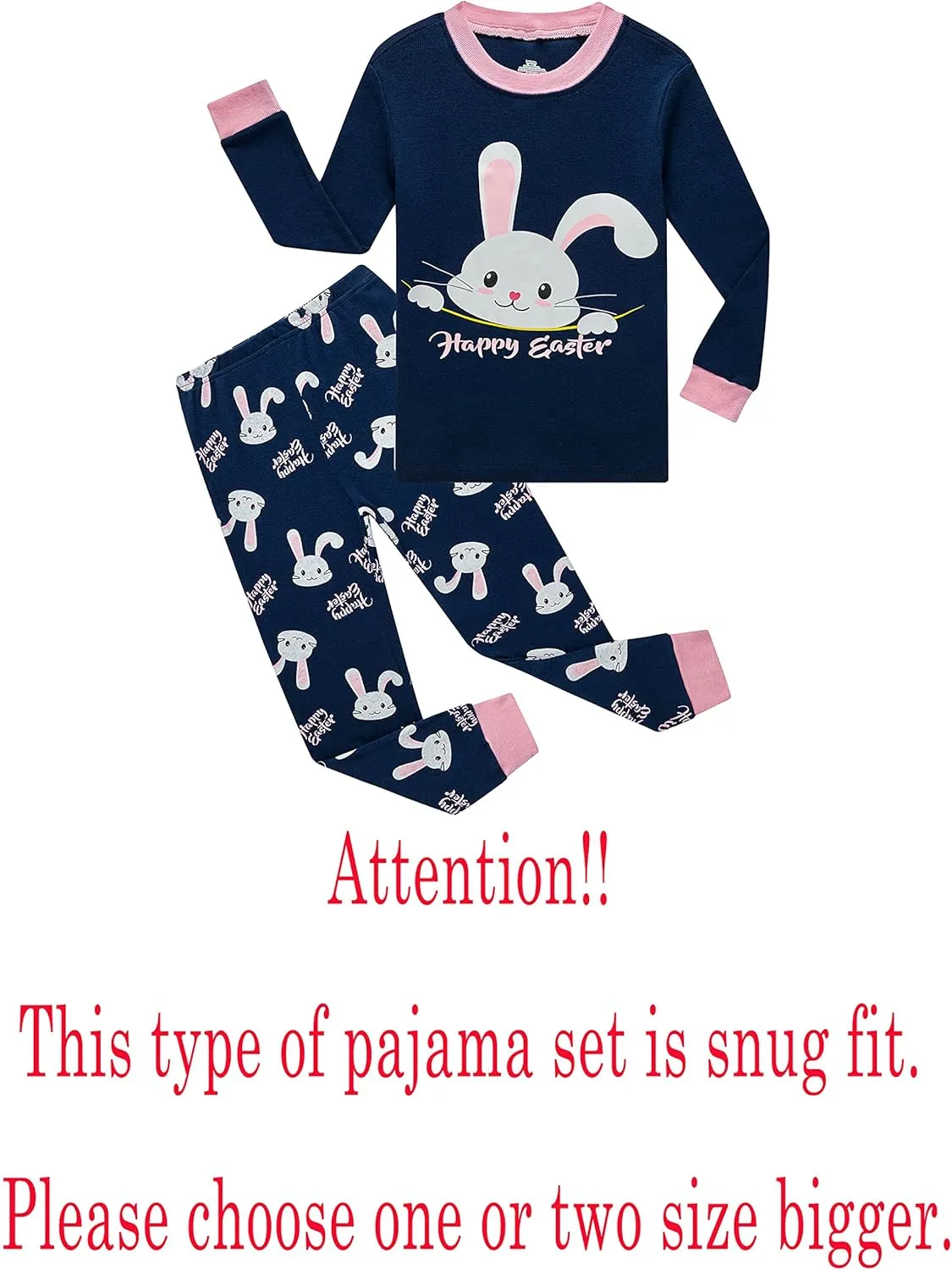 Family Feeling Little Boys Pajamas Sets 100% Cotton Long sleeve Pjs