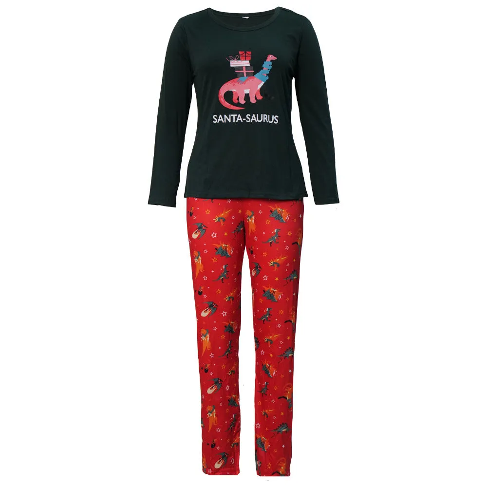 Family Matching Santasaurus Matching Family Pajamas