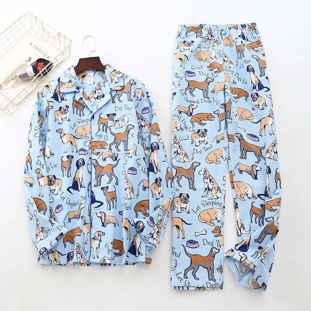 Fashion Stars Sale Pyjamas for Man 100% Brushed Cotton Casual Winter Pajamas Sets Men Sleepwear Pijamas Male Pajamers for Men