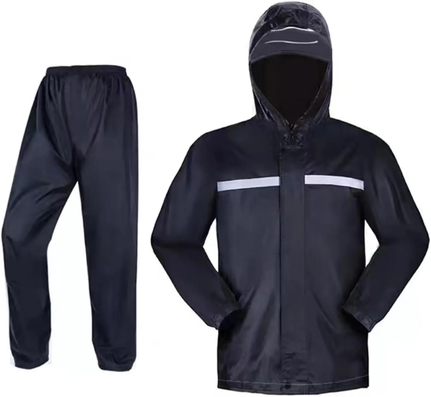 Firzero Rain Jacket Set for Men Women Waterproof Rain Suits Waterproof Breathable Hooded Rain Coats with Hood Rain Gear