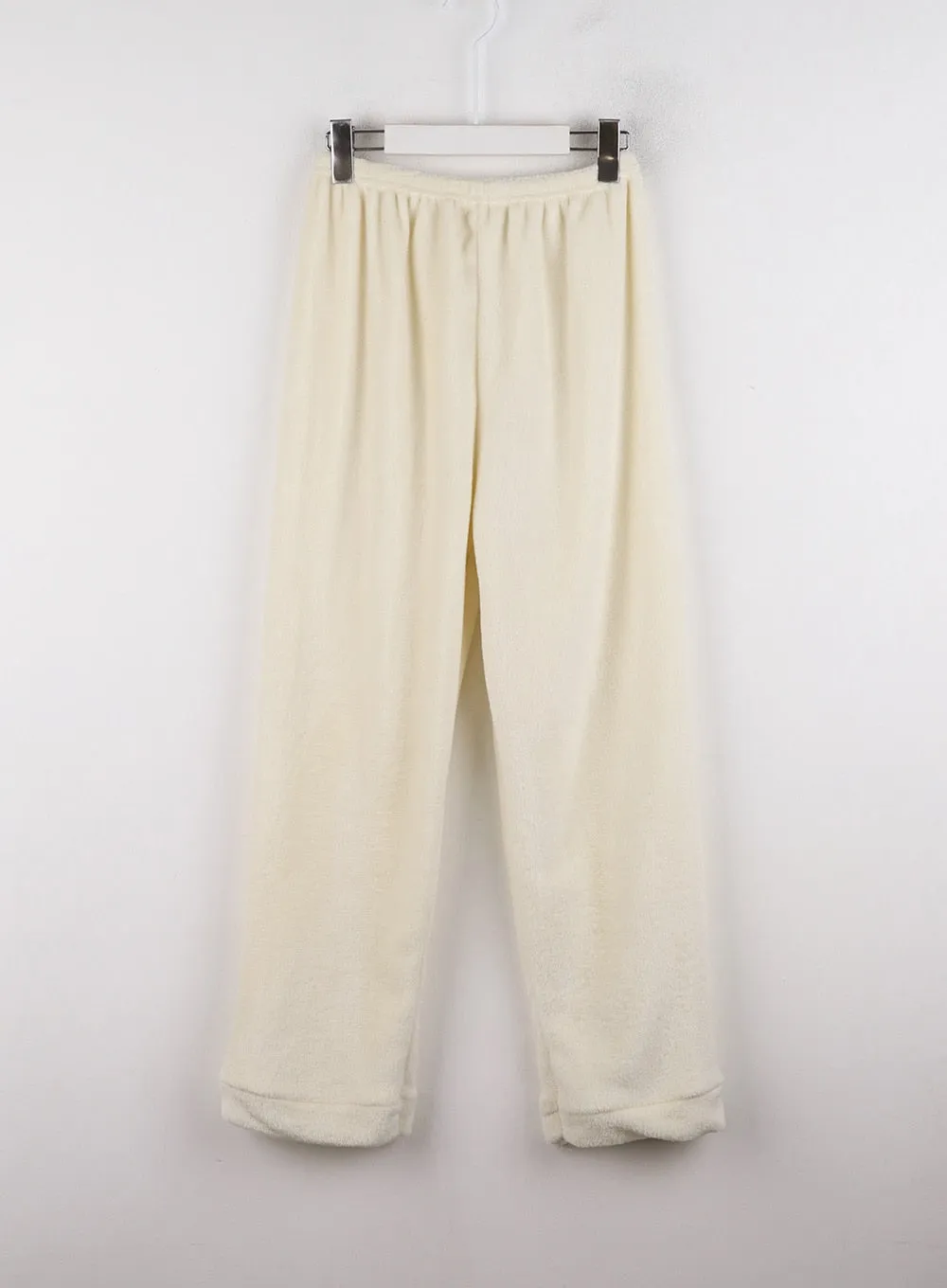 Fleece Bear Top and Elastic Trouser Loungewear Set ID313