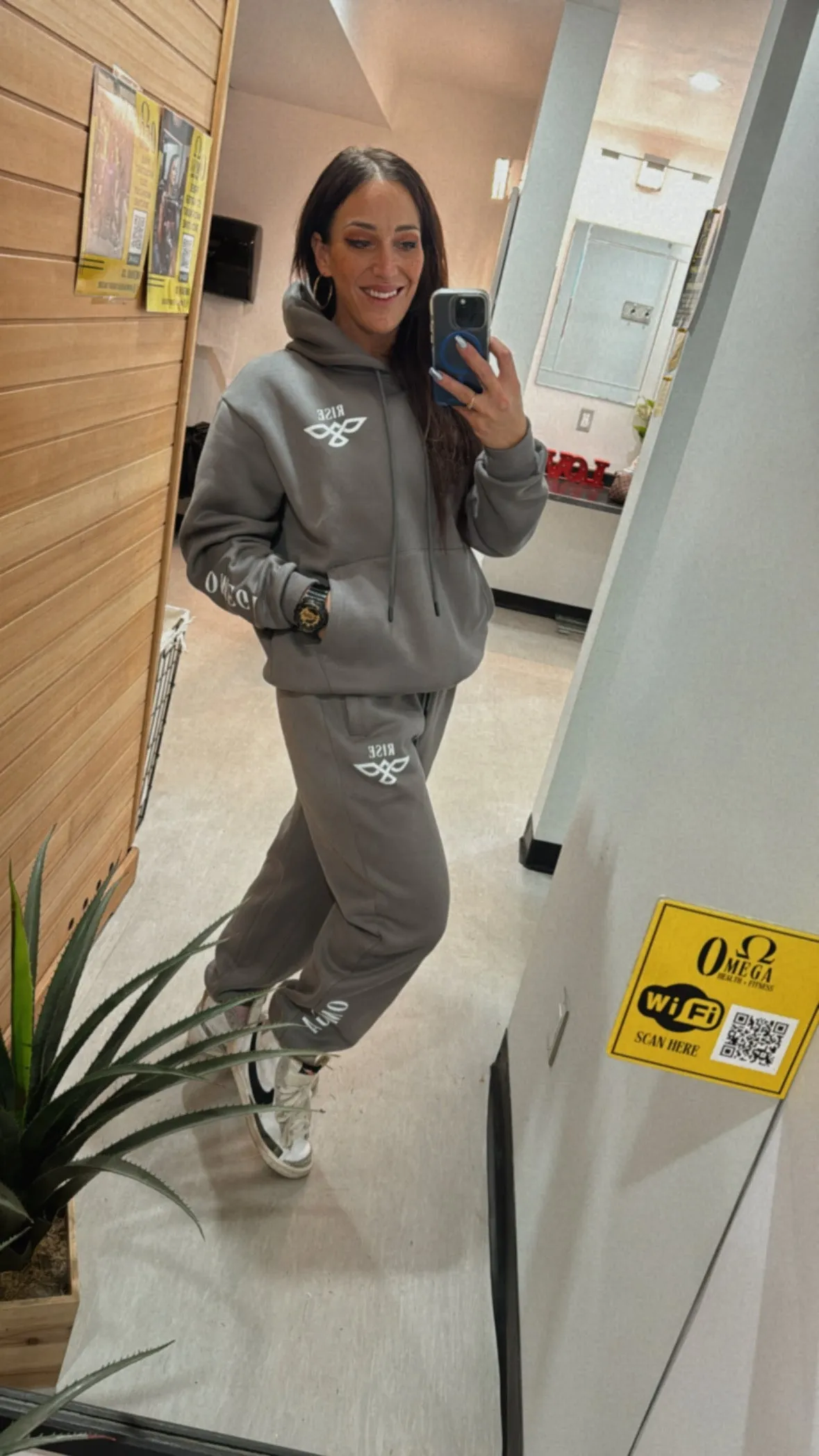 Fleece Lined RISE hoodie