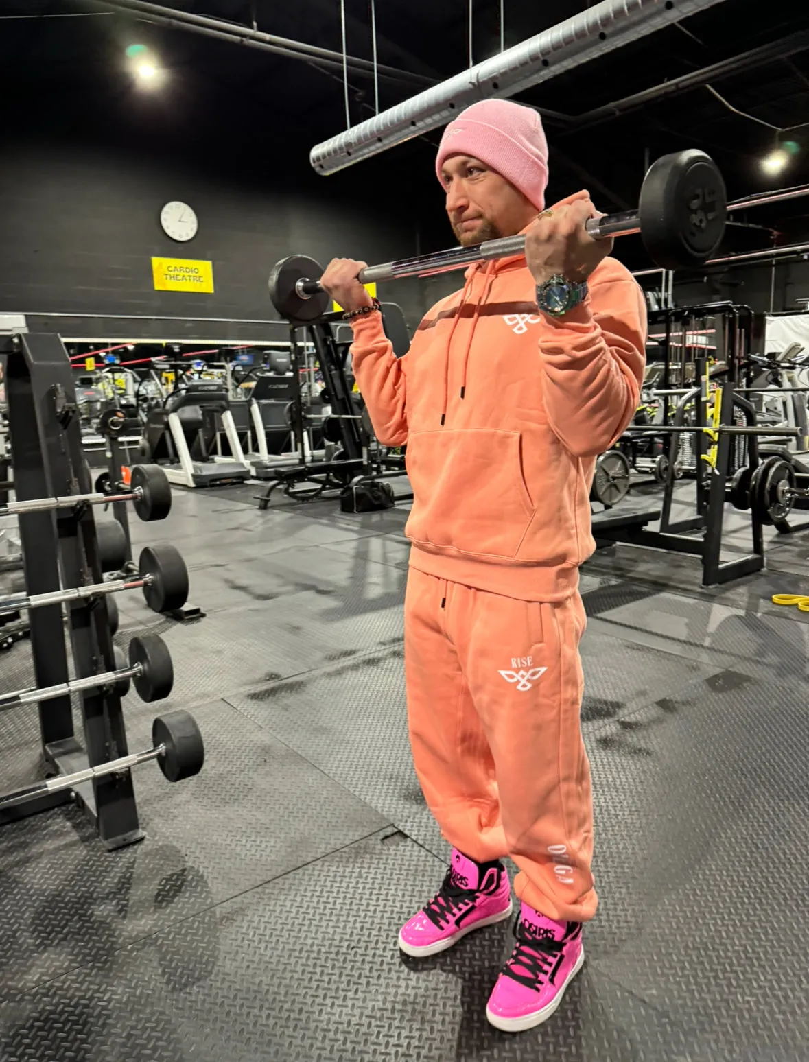 Fleece Lined RISE hoodie