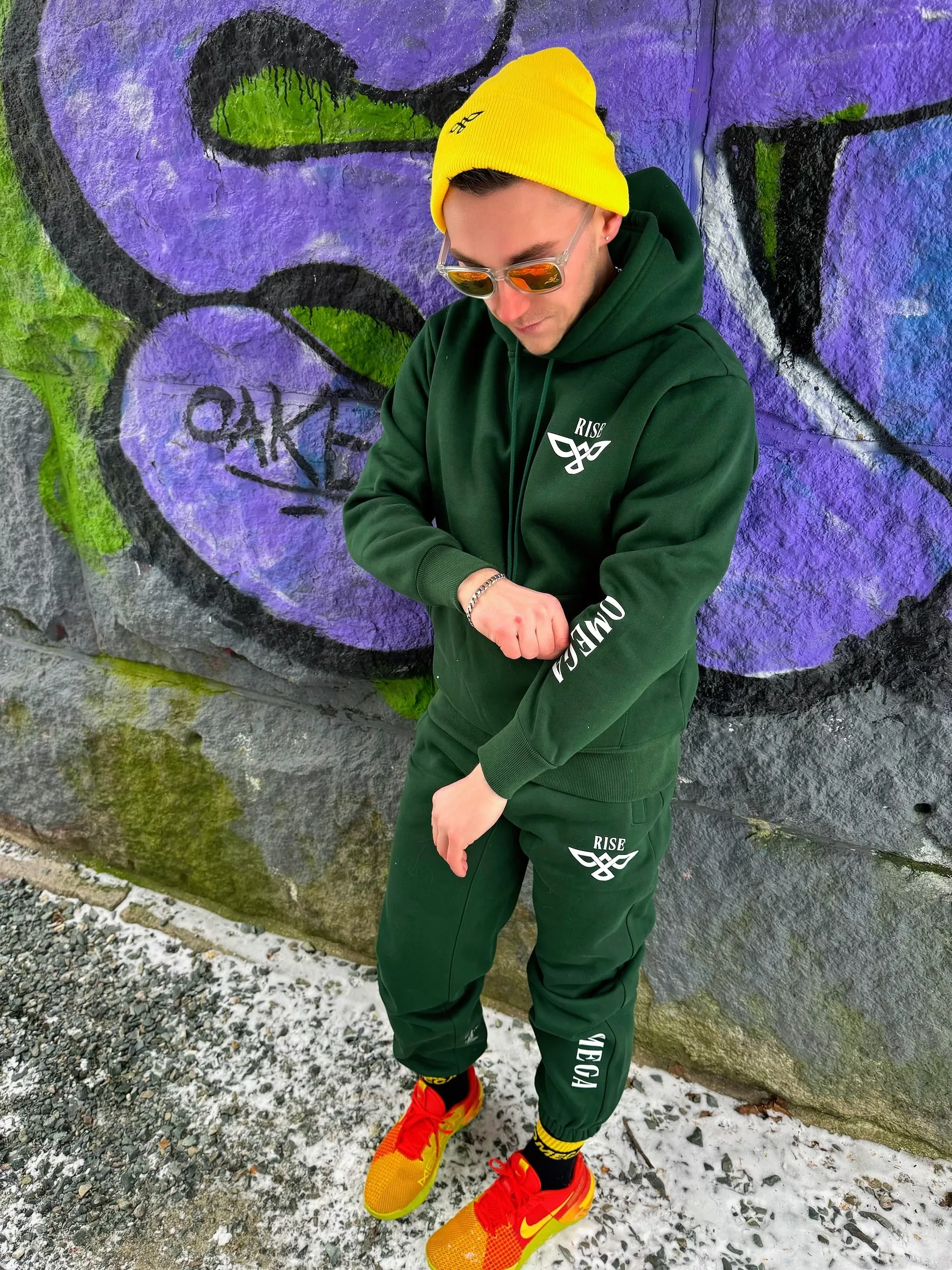 Fleece Lined RISE hoodie