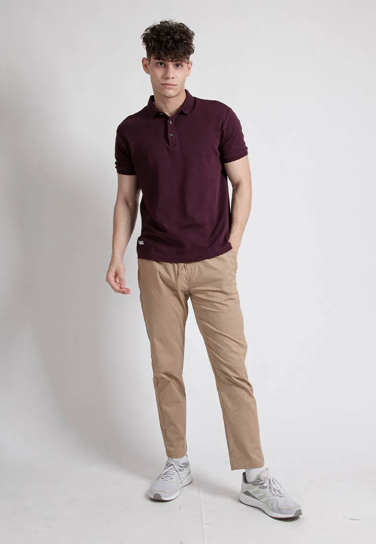 Forest 100% Cotton Twill Trousers Stretchable Slim Fit Long Pants Men | Seluar Lelaki Panjang ( New Arrival ) - 610188