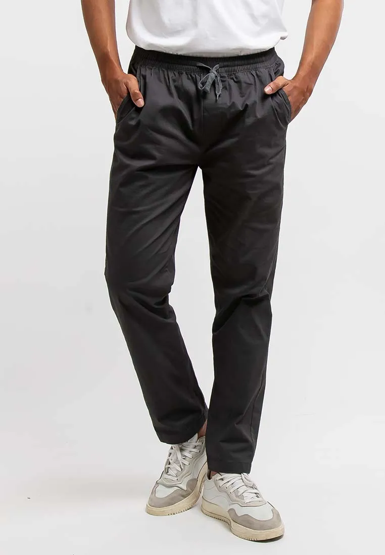 Forest 100% Cotton Twill Trousers Stretchable Slim Fit Long Pants Men | Seluar Lelaki Panjang ( New Arrival ) - 610188