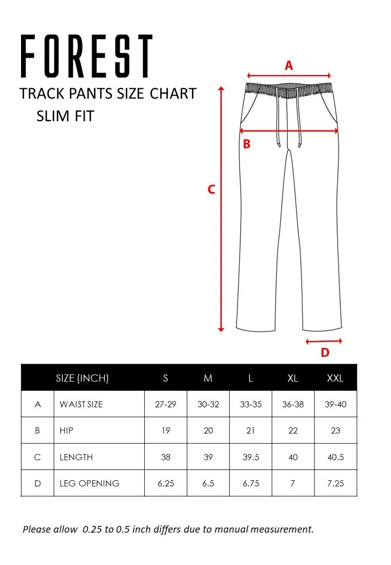 Forest 100% Cotton Twill Trousers Stretchable Slim Fit Long Pants Men | Seluar Lelaki Panjang ( New Arrival ) - 610188