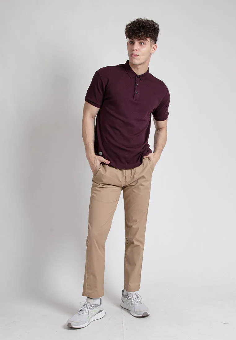 Forest 100% Cotton Twill Trousers Stretchable Slim Fit Long Pants Men | Seluar Lelaki Panjang ( New Arrival ) - 610188