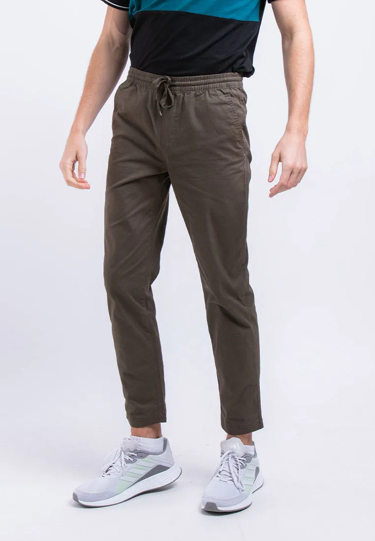 Forest 100% Cotton Twill Trousers Stretchable Slim Fit Long Pants Men | Seluar Lelaki Panjang ( New Arrival ) - 610188