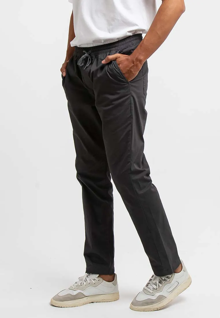 Forest 100% Cotton Twill Trousers Stretchable Slim Fit Long Pants Men | Seluar Lelaki Panjang ( New Arrival ) - 610188