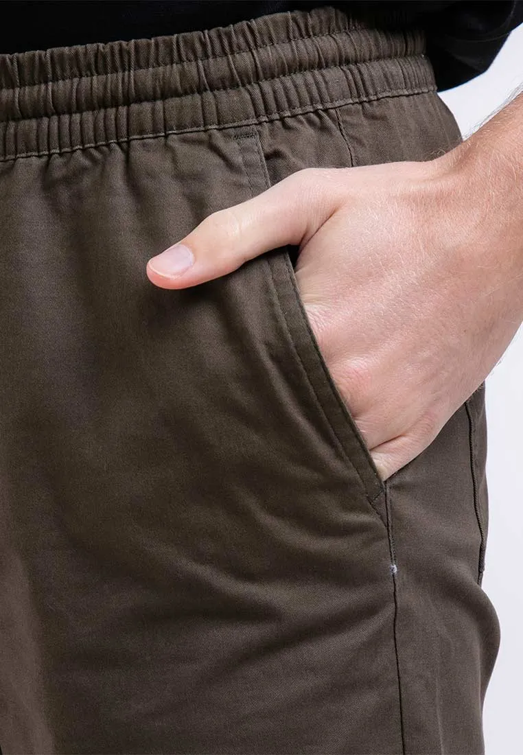 Forest 100% Cotton Twill Trousers Stretchable Slim Fit Long Pants Men | Seluar Lelaki Panjang ( New Arrival ) - 610188