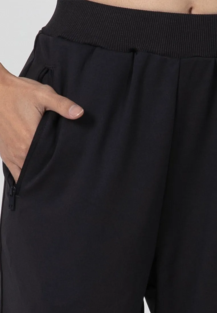 Forest Ladies Fine Polyester Spandex Jogger Pants Women Stretchable Long Pants | Seluar Panjang Perempuan - 810501