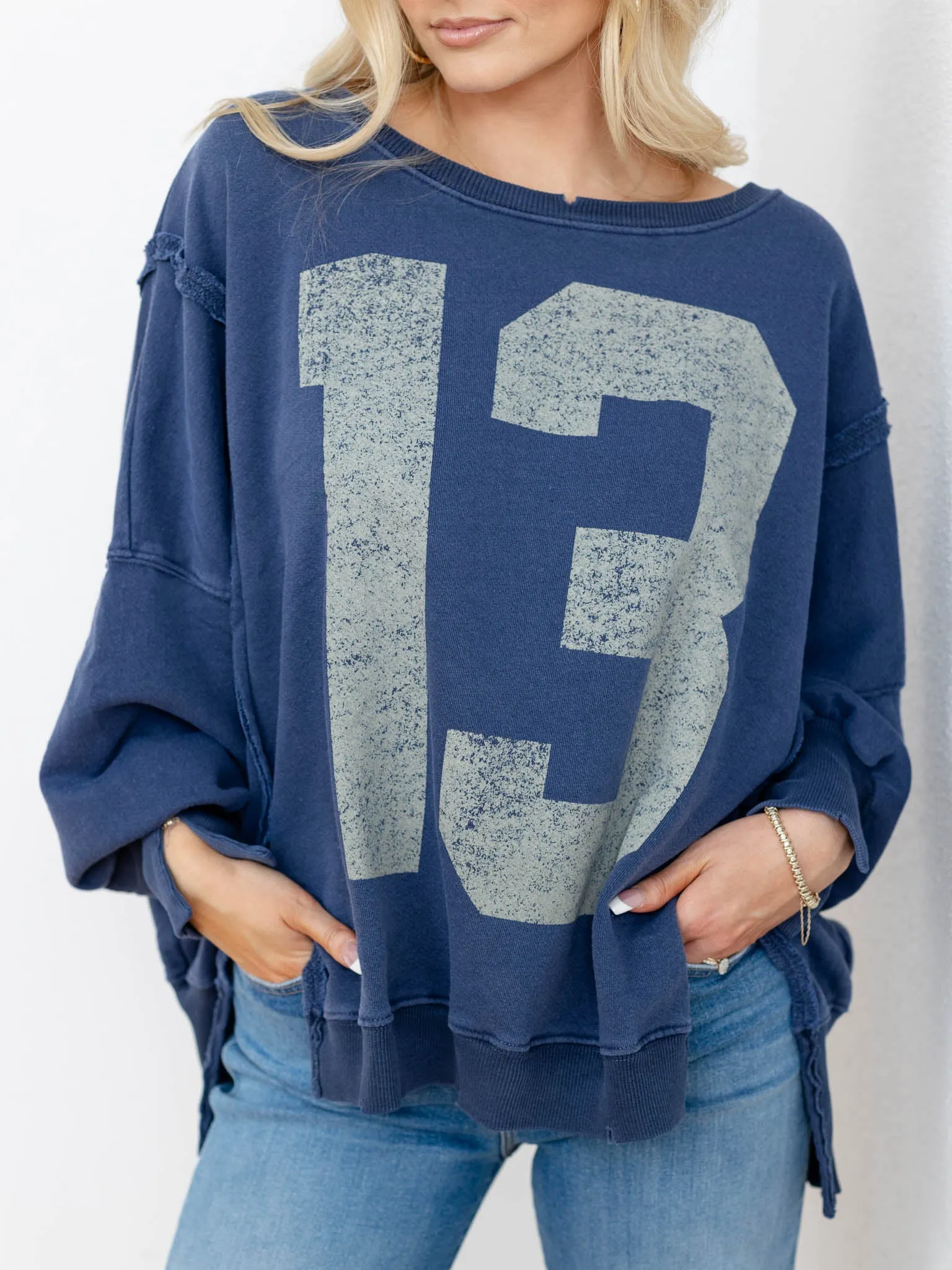 Free People Graphic Camden Pullover