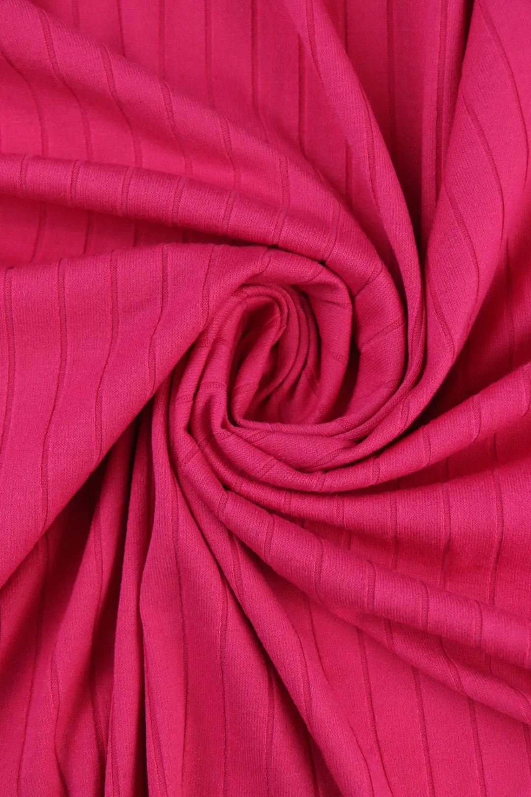 Fuchsia Seville Wide Rib Knit