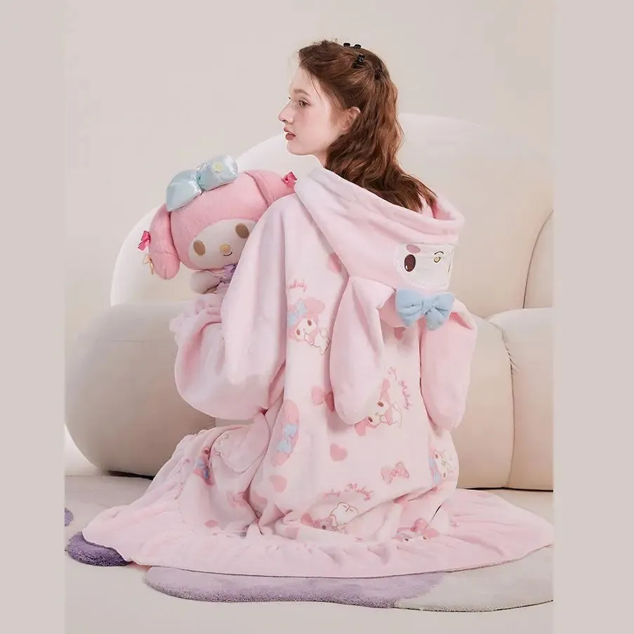 Fuzzy Pink Bunny Nighty
