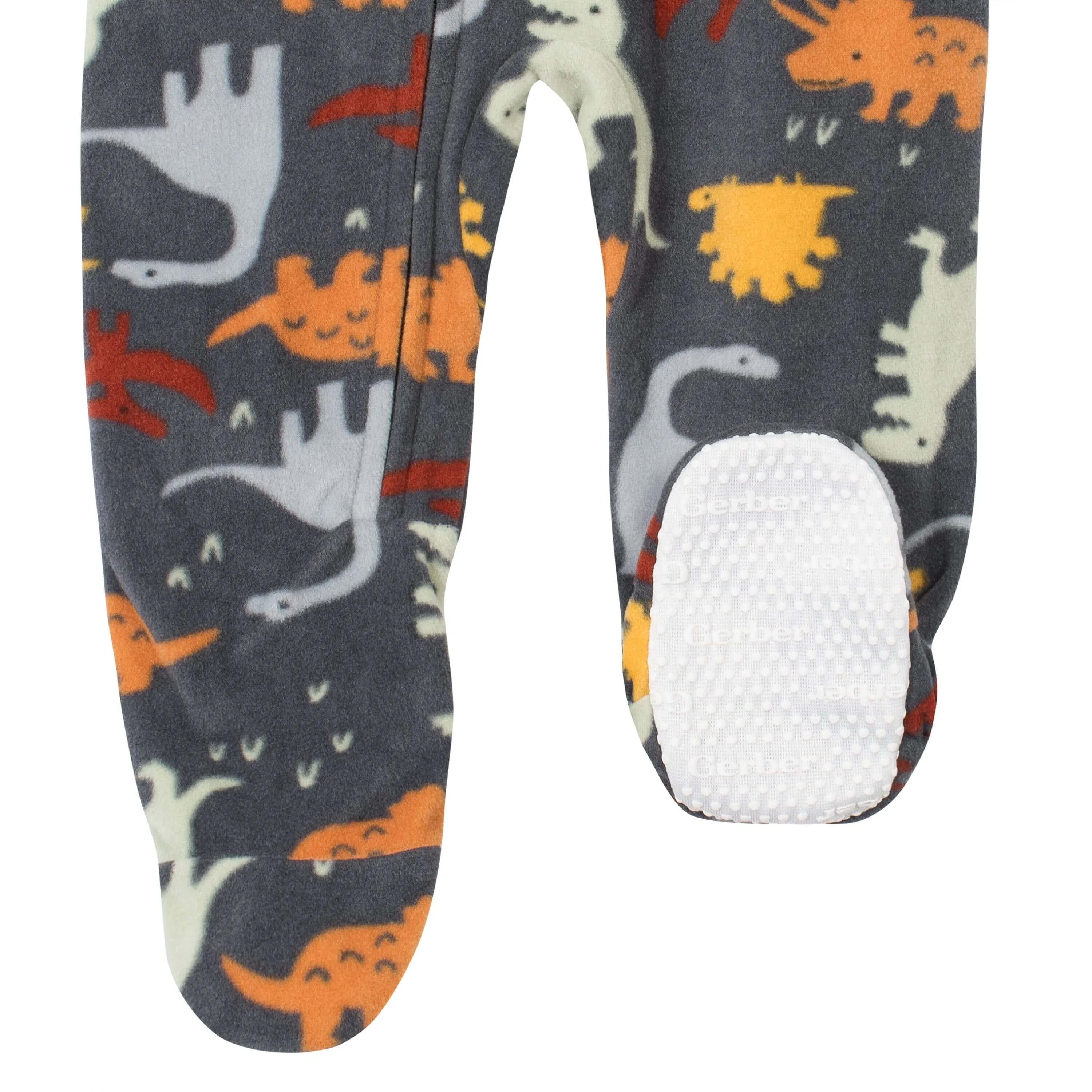 Gerber® Baby Boys Dino Fleece Pajamas