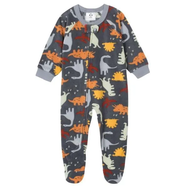 Gerber® Baby Boys Dino Fleece Pajamas
