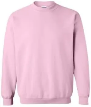 Gildan Crewneck Fleece (G180) Light Pink